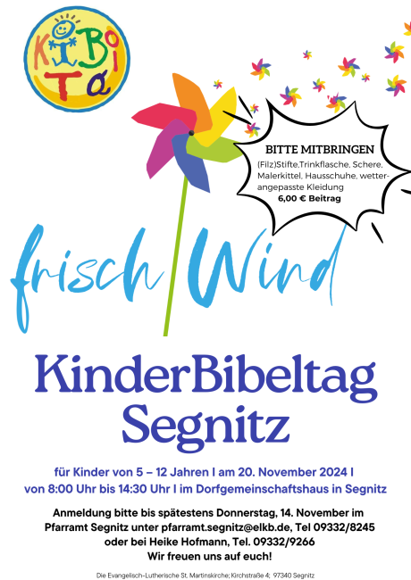 Kinderbibeltag 2024